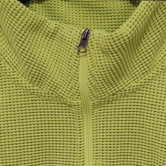 TEK GEAR Track Jacket, Womenswear, Lime Green, Size XL - Picture 5 of 6